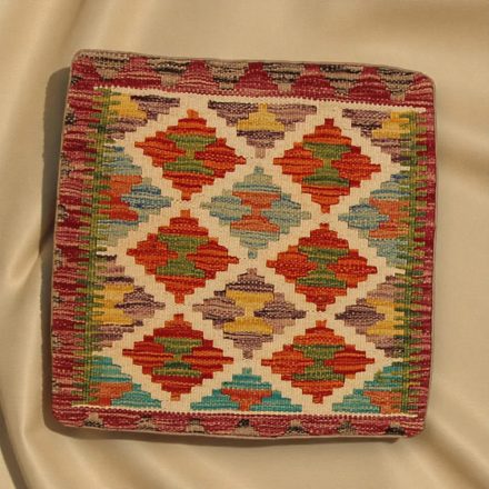 Poduszka dekoracyjna kilim 45x45 ręcznie tkana poszewka na poduszkę