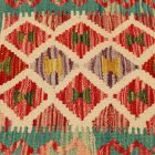 Poduszka dekoracyjna kilim 45x45 ręcznie tkana poszewka na poduszkę