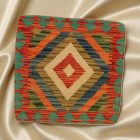 Poduszka dekoracyjna kilim 45x45 ręcznie tkana poszewka na poduszkę