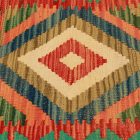 Poduszka dekoracyjna kilim 45x45 ręcznie tkana poszewka na poduszkę