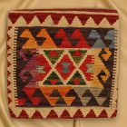 Poduszka dekoracyjna kilim 45x45 ręcznie tkana poszewka na poduszkę