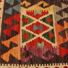 Poduszka dekoracyjna kilim 45x45 ręcznie tkana poszewka na poduszkę