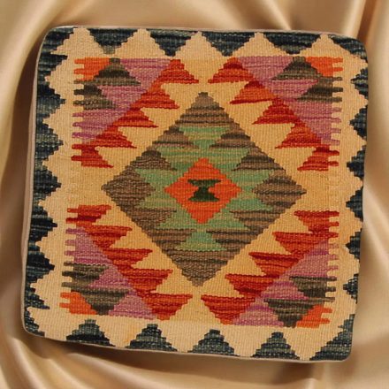 Poduszka dekoracyjna kilim 45x45 ręcznie tkana poszewka na poduszkę