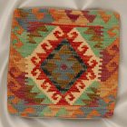 Ręcznie tkana poduszka dekoracyjna 45x45 poszewka na poduszkę Kilim