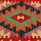 Ręcznie tkana poduszka dekoracyjna 45x45 poszewka na poduszkę Kilim