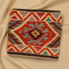 Ręcznie tkana poduszka dekoracyjna 45x45 poszewka na poduszkę Kilim