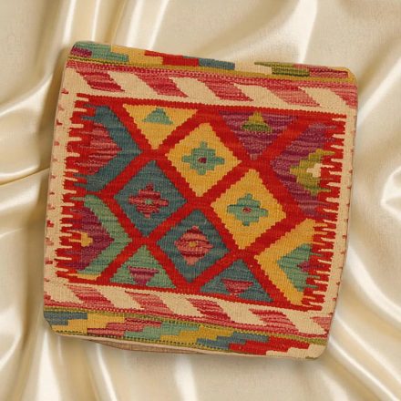 Ręcznie tkana poduszka dekoracyjna 45x45 poszewka na poduszkę Kilim