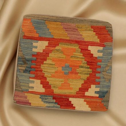 Ręcznie tkana poszewka na poduszkę Kilim 45x45 poduszka dekoracyjna