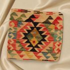 Ręcznie tkana poszewka na poduszkę Kilim 45x45 poduszka dekoracyjna