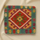 Ręcznie tkana poszewka na poduszkę Kilim 45x45 poduszka dekoracyjna