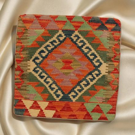 Ręcznie tkana poszewka na poduszkę Kilim 45x45 poduszka dekoracyjna