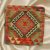 Ręcznie tkana poszewka na poduszkę Kilim 45x45 poduszka dekoracyjna