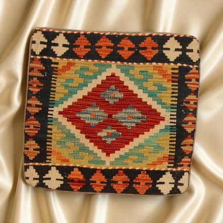 Ręcznie tkana poszewka na poduszkę Kilim 45x45 poduszka dekoracyjna