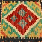 Ręcznie tkana poszewka na poduszkę Kilim 45x45 poduszka dekoracyjna