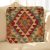 Poduszka dekoracyjna kilim 45x45 ręcznie tkana poszewka na poduszkę