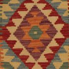 Poduszka dekoracyjna kilim 45x45 ręcznie tkana poszewka na poduszkę