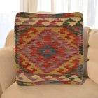 Ręcznie tkana poduszka dekoracyjna 45x45 poszewka na poduszkę Kilim