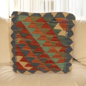   Ręcznie tkana poduszka dekoracyjna 45x45 poszewka na poduszkę Kilim