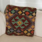 Ręcznie tkana poduszka dekoracyjna 45x45 poszewka na poduszkę Kilim