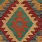 Ręcznie tkana poszewka na poduszkę Kilim 45x45 poduszka dekoracyjna