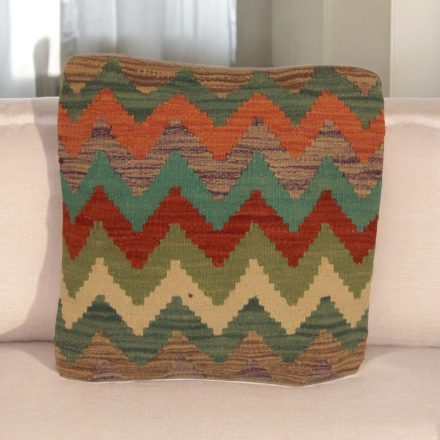 Ręcznie tkana poszewka na poduszkę Kilim 45x45 poduszka dekoracyjna