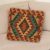 Ręcznie tkana poszewka na poduszkę Kilim 45x45 poduszka dekoracyjna
