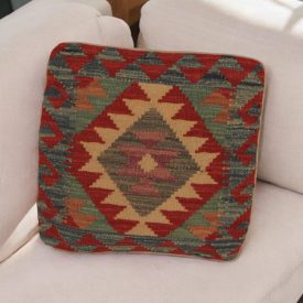 Poduszka ręcznie tkana 45x45 poszewka na poduszkę Kilim