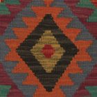 Poduszka dekoracyjna kilim 45x45 ręcznie tkana poszewka na poduszkę