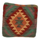 Poduszka dekoracyjna kilim 45x45 ręcznie tkana poszewka na poduszkę