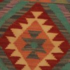 Poduszka dekoracyjna kilim 45x45 ręcznie tkana poszewka na poduszkę