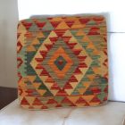 Poduszka dekoracyjna kilim 45x45 ręcznie tkana poszewka na poduszkę