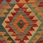 Poduszka dekoracyjna kilim 45x45 ręcznie tkana poszewka na poduszkę