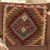 Poduszka dekoracyjna kilim 45x45 ręcznie tkana poszewka na poduszkę