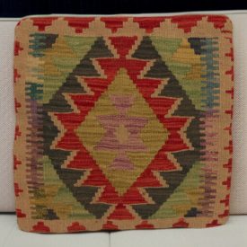 Poduszka Kilim 45x45 ręcznie tkana poszewka na poduszkę