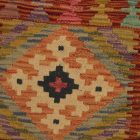 Poduszka Kilim 45x45 ręcznie tkana poszewka na poduszkę
