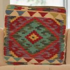 Poduszka Kilim 45x45 ręcznie tkana poszewka na poduszkę