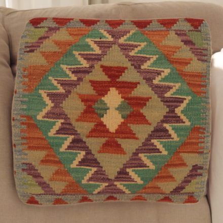 Poduszka Kilim 45x45 ręcznie tkana poszewka na poduszkę