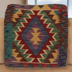 Poszewka na poduszkę Kilim 45x45 ręcznie tkana poduszka