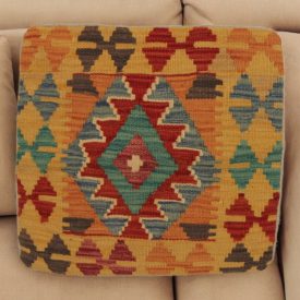 Poszewka na poduszkę Kilim 45x45 ręcznie tkana poduszka