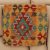 Poszewka na poduszkę Kilim 45x45 ręcznie tkana poduszka