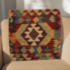Poszewka na poduszkę Kilim 45x45 ręcznie tkana poduszka dekoracyjna