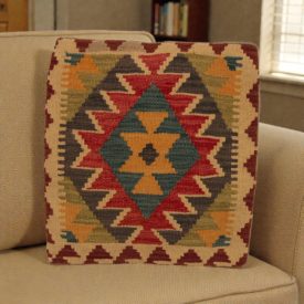   Poszewka na poduszkę Kilim 45x45 ręcznie tkana poduszka dekoracyjna