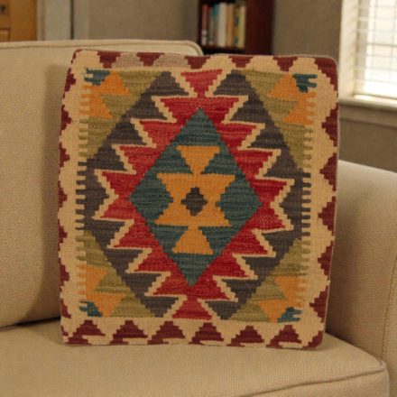 Poszewka na poduszkę Kilim 45x45 ręcznie tkana poduszka dekoracyjna