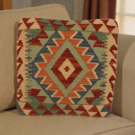   Poszewka na poduszkę Kilim 45x45 ręcznie tkana poduszka dekoracyjna