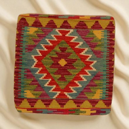 Ręcznie tkana poszewka na poduszkę Kilim 45x45 poduszka dekoracyjna