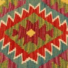 Ręcznie tkana poszewka na poduszkę Kilim 45x45 poduszka dekoracyjna