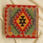 Ręcznie tkana poszewka na poduszkę Kilim 45x45 poduszka dekoracyjna