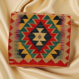 Poduszka ręcznie tkana 45x45 poszewka na poduszkę Kilim