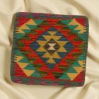 Ręcznie tkana poszewka na poduszkę 45x45 Kilim poduszka dekoracyjna