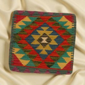   Ręcznie tkana poszewka na poduszkę 45x45 Kilim poduszka dekoracyjna